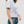 Load image into Gallery viewer, Short Sleeve Tucked Blouse In White
