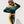 Load image into Gallery viewer, Marni x Erykah Badu V Neck Sweater in Yellow/Green/Black
