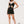 Load image into Gallery viewer, Butterfly Cutout Mini Dress In Black
