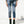 Load image into Gallery viewer, Monster Maze Cool Girl Cropped Jean in Blue Denim
