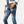 Load image into Gallery viewer, Monster Maze Cool Girl Cropped Jean in Blue Denim
