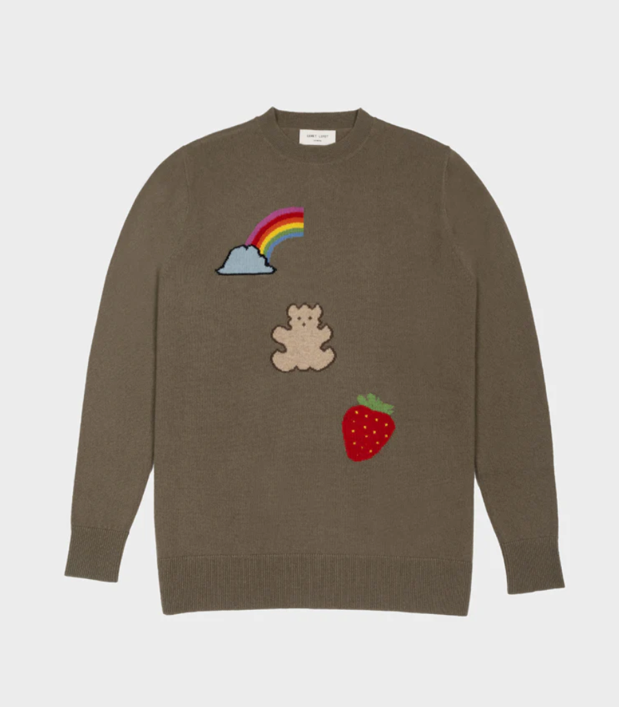 Limited Edition Cashmere Strawberry & Teddy