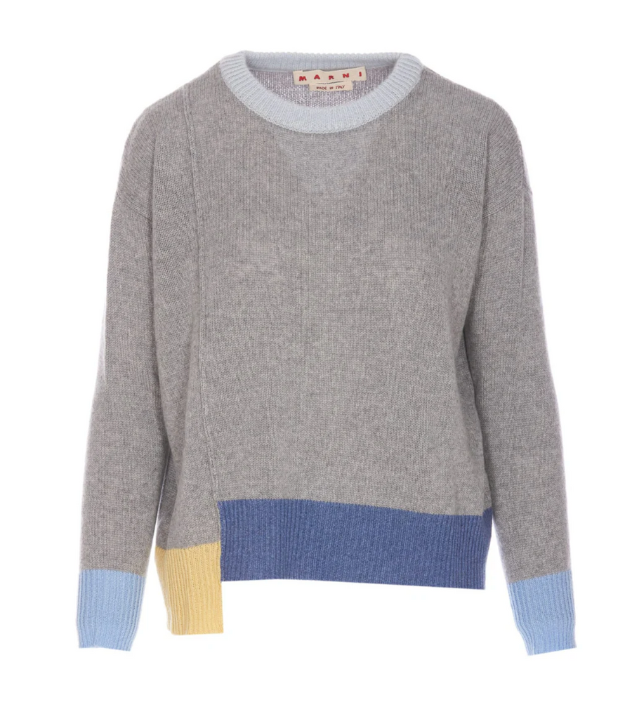 Iconic Cashmere Asymmetric Jumper