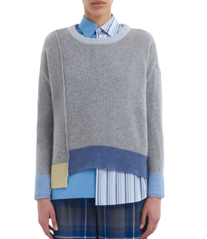 Iconic Cashmere Asymmetric Jumper