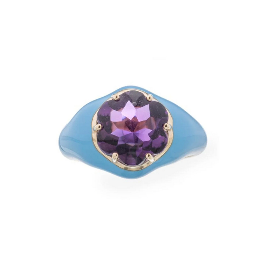 Funkadelic Ring in Lilac & Blue