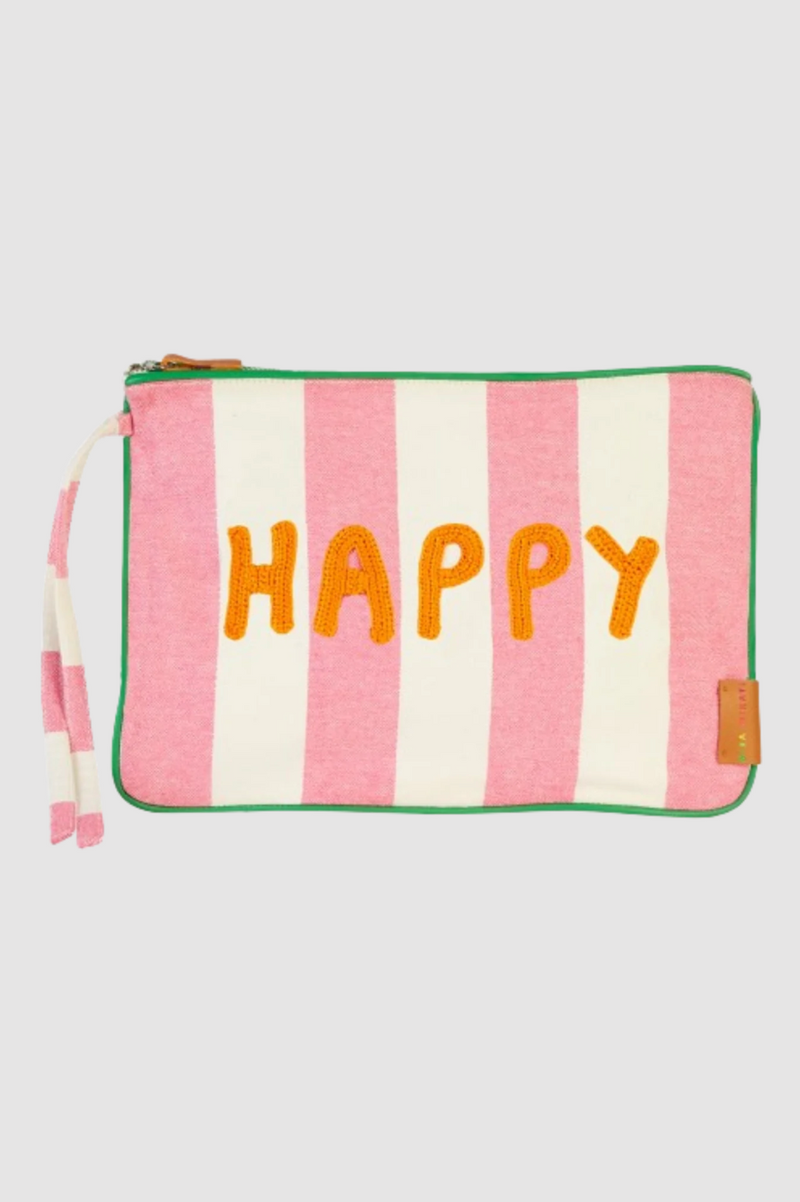 Mira Mikati Canvas Toiletries Pouch in Pink