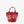 Load image into Gallery viewer, Large Cube Bag in Red
