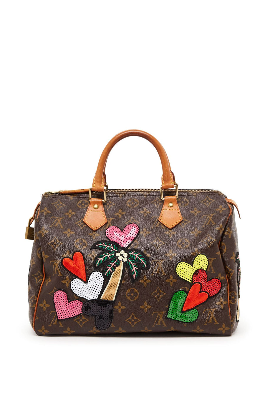 Vintage Monogram Louis Vuitton Speedy 30 "Donald Duck" Bag