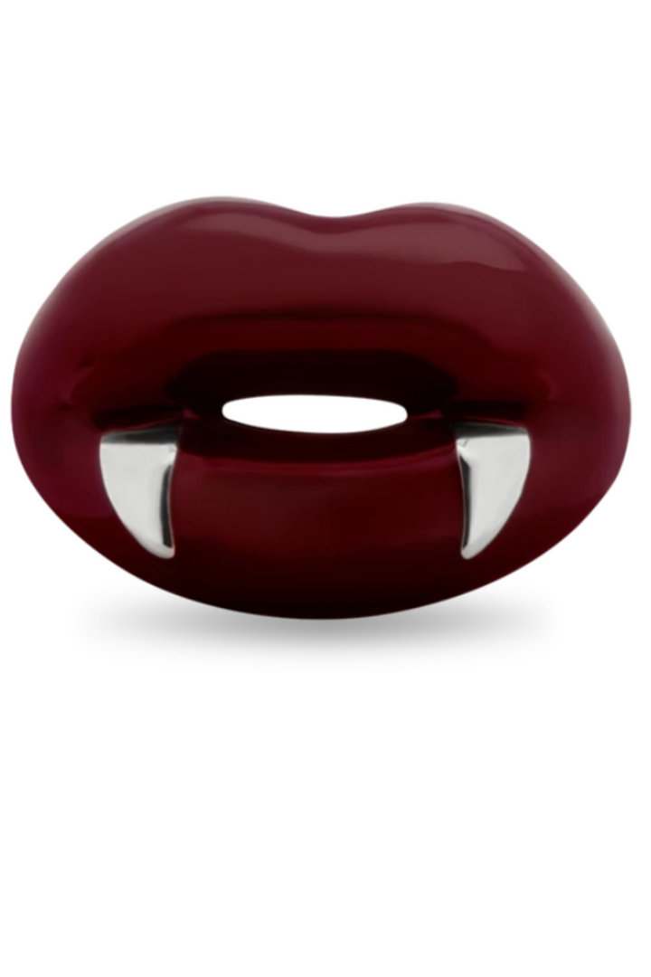 HOTLIPS BY SOLANGE Hotlips Ring in Vamp Red
