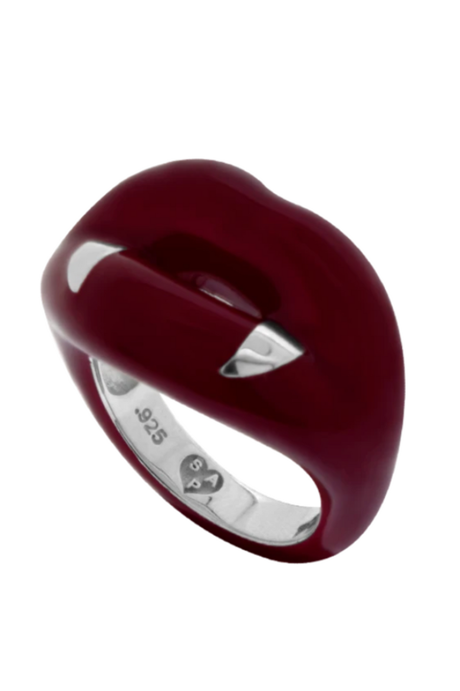 HOTLIPS BY SOLANGE Hotlips Ring in Vamp Red