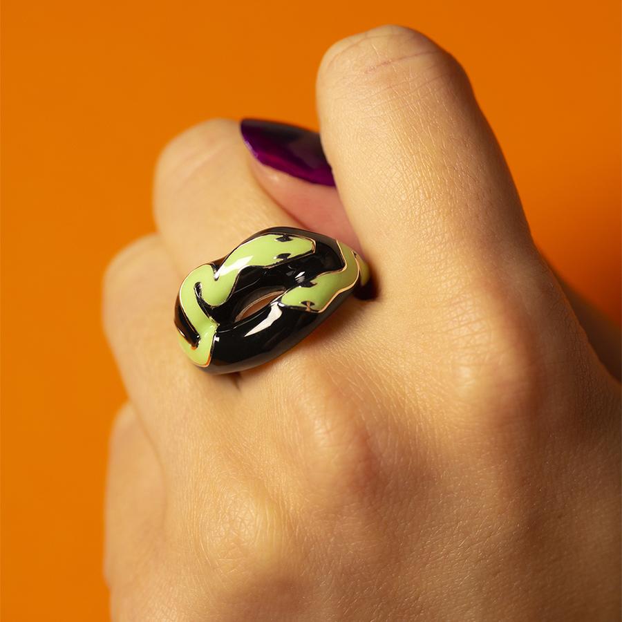 HOTLIPS BY SOLANGE RING IN SNAKE