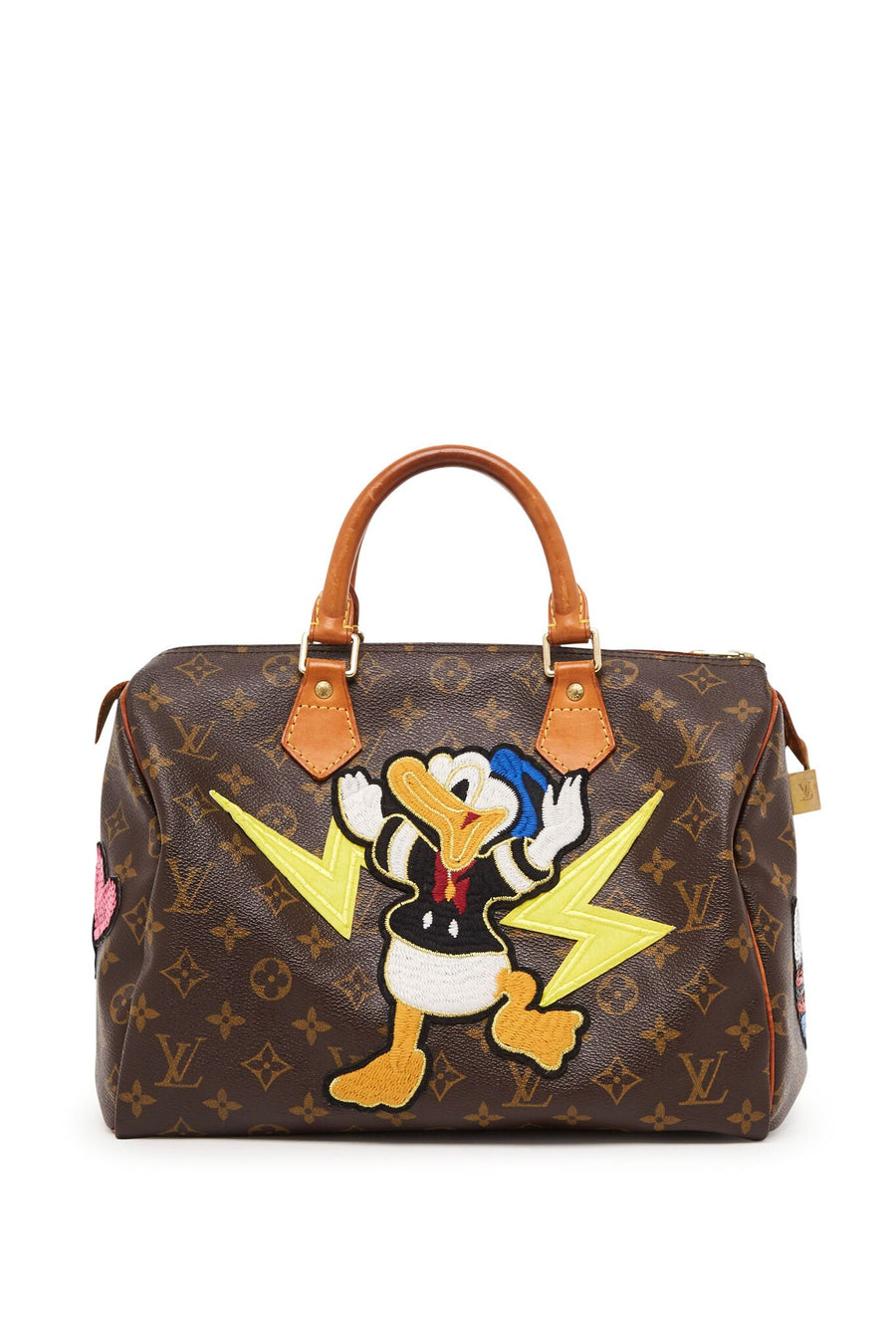 Vintage Monogram Louis Vuitton Speedy 30 "Donald Duck" Bag