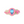 Load image into Gallery viewer, Totally Awesome Squiggle Ring with Hot Pink Enamel
